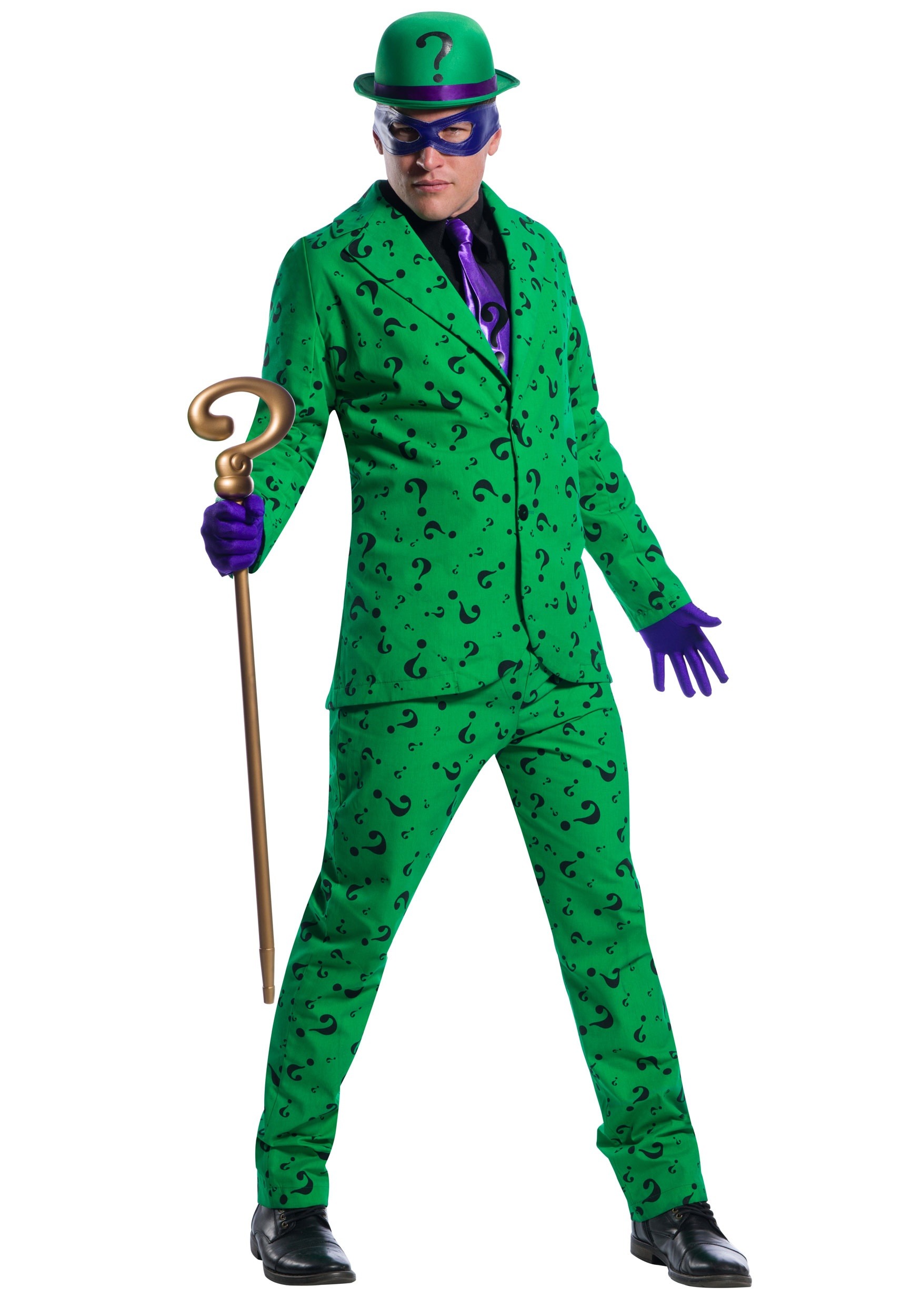 Image of Men's Riddler Costume ID CH03647-M