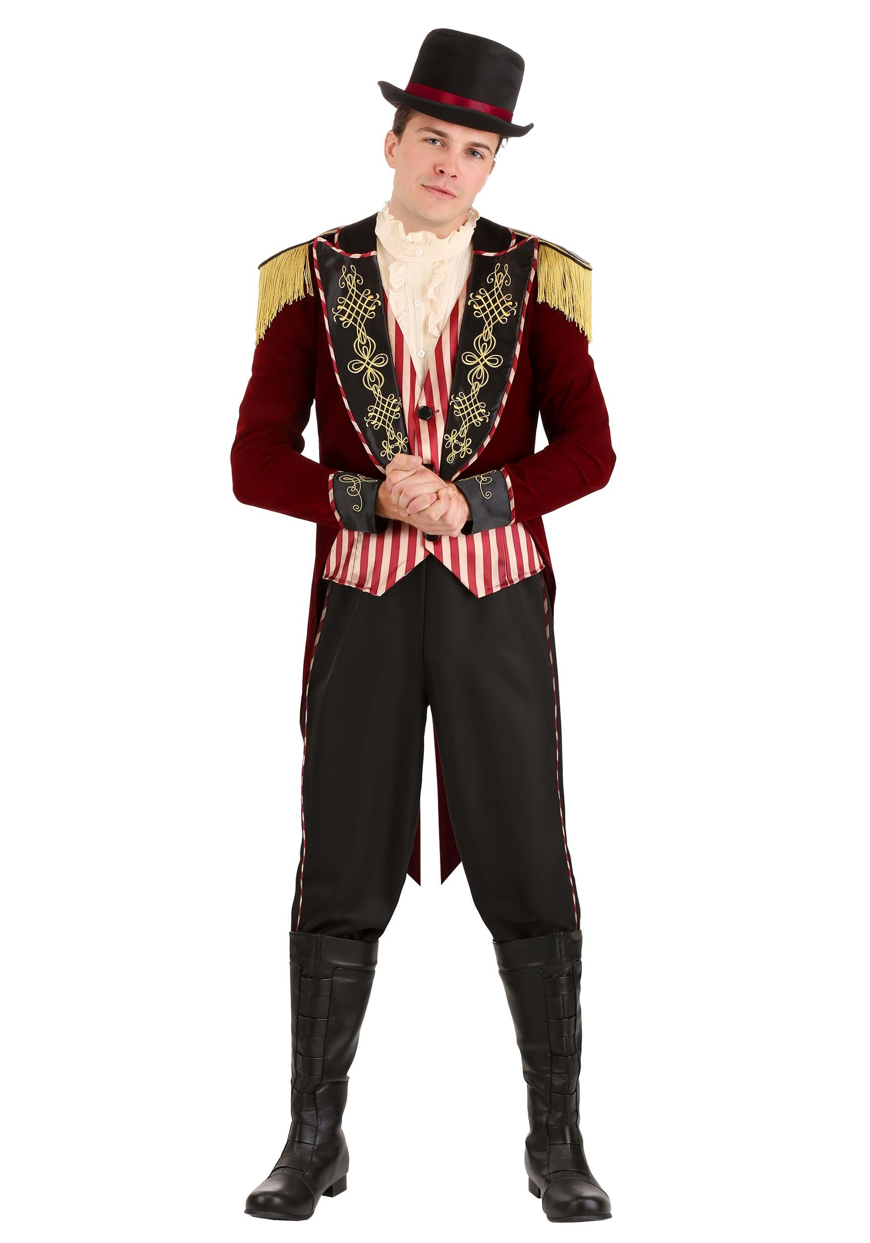 Image of Men's Scary Ringmaster Costume ID FUN0962AD-XL