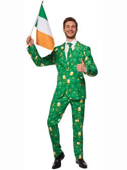 Image of Men's St Patrick's Day Icons Suit