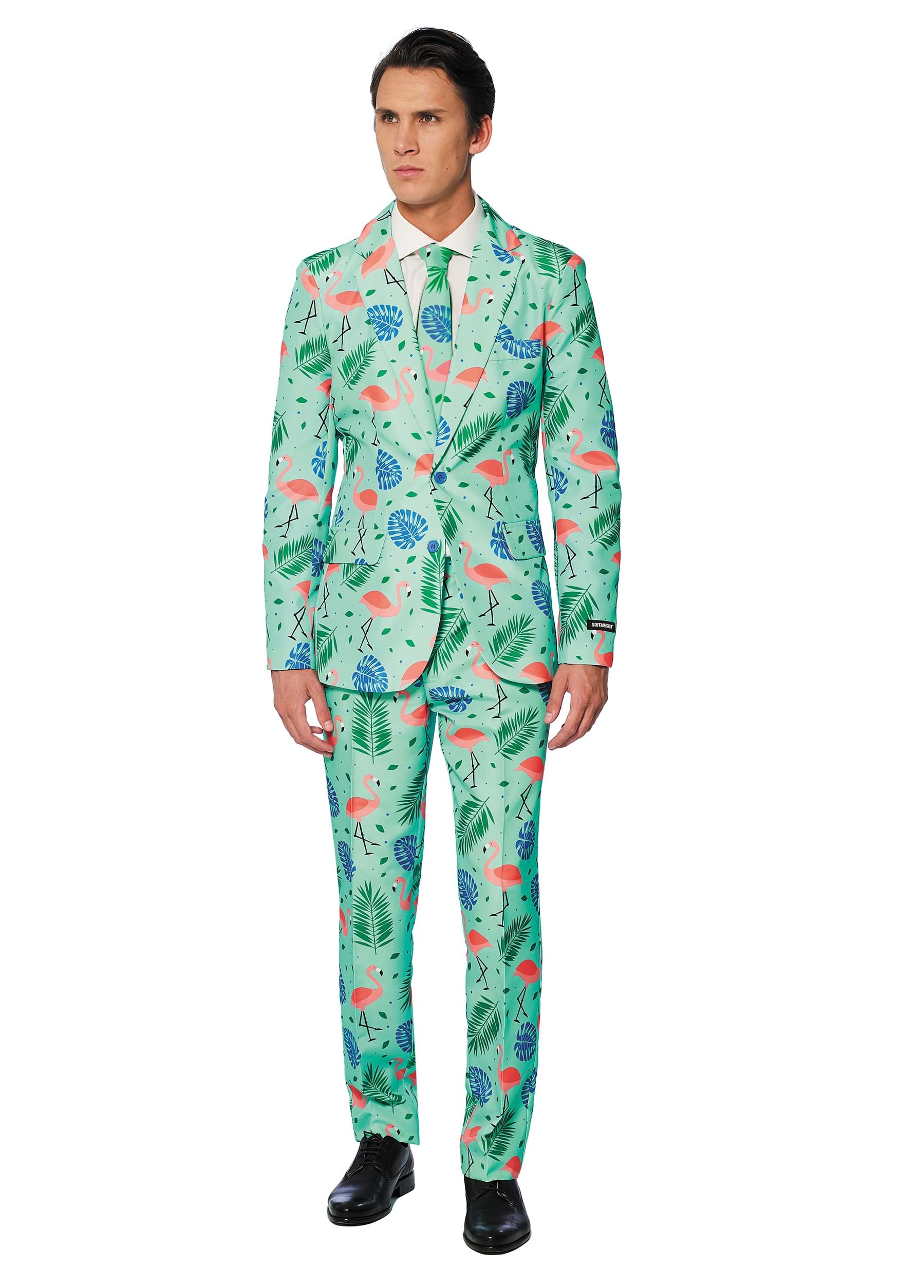 Image of Men's Suitmeister Tropical Suit Costume ID OSOBAS0040-L