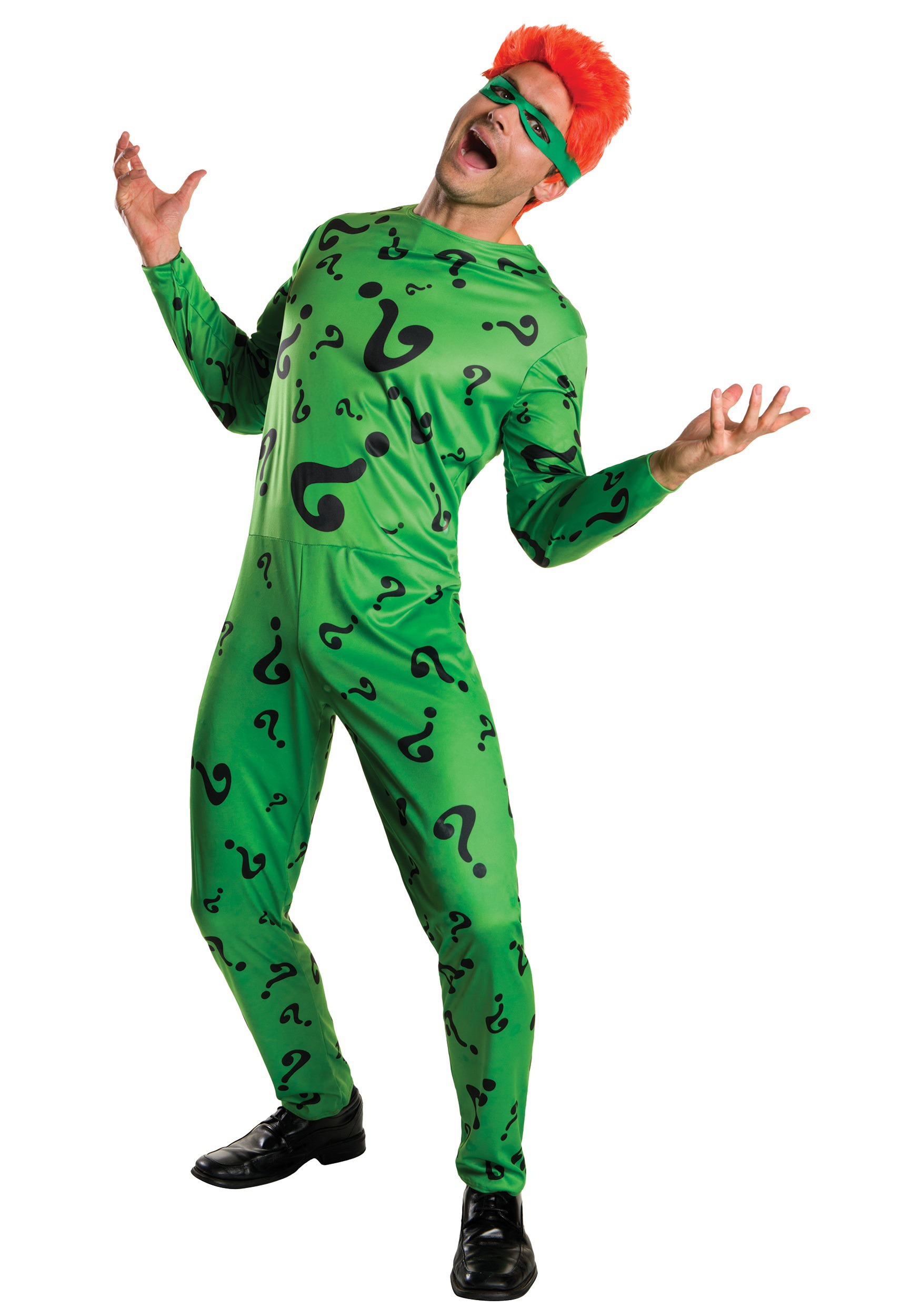 Image of Men's The Riddler Costume ID RU810822-S