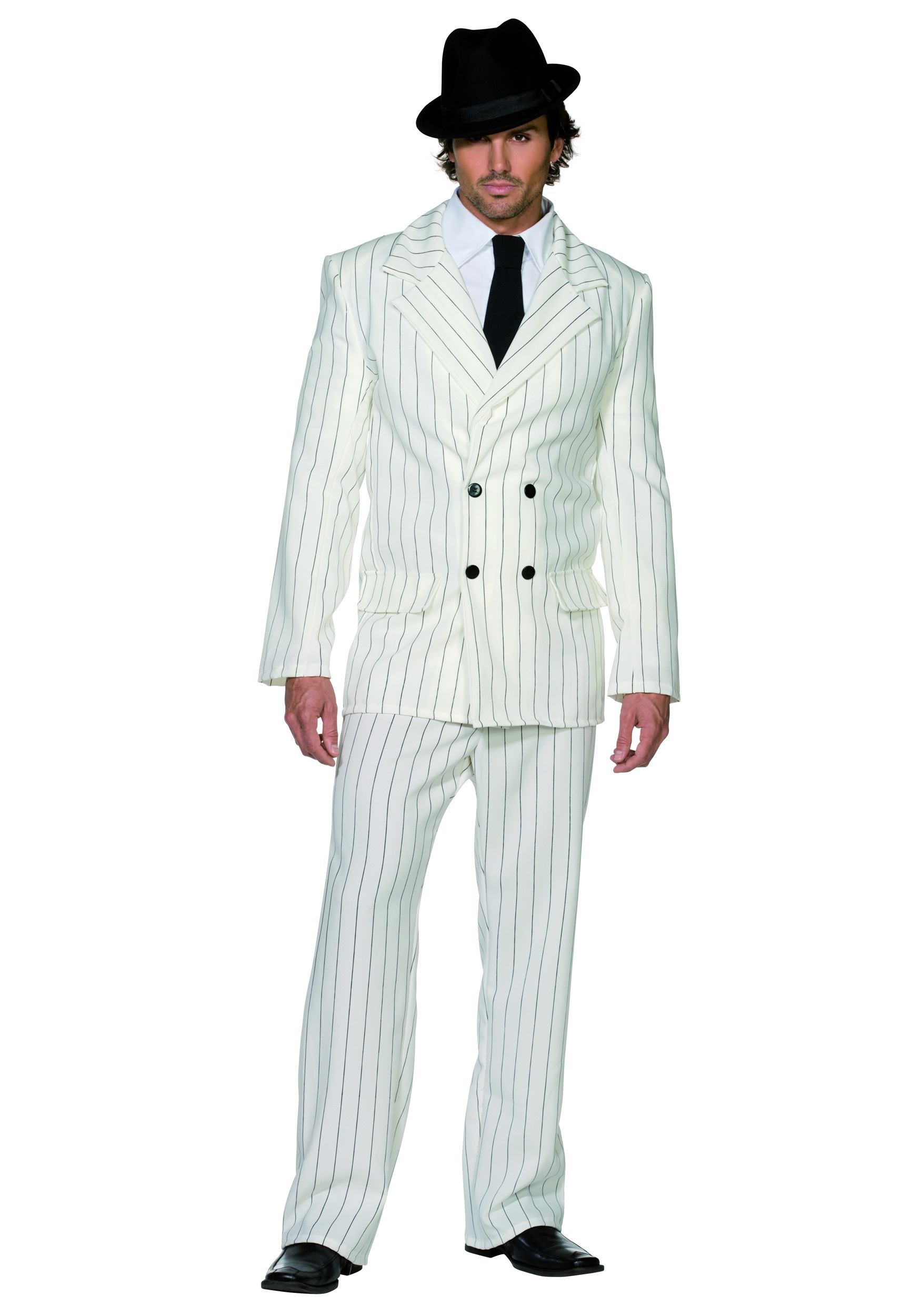 Image of Men's White Gangster Costume ID SM31079-M