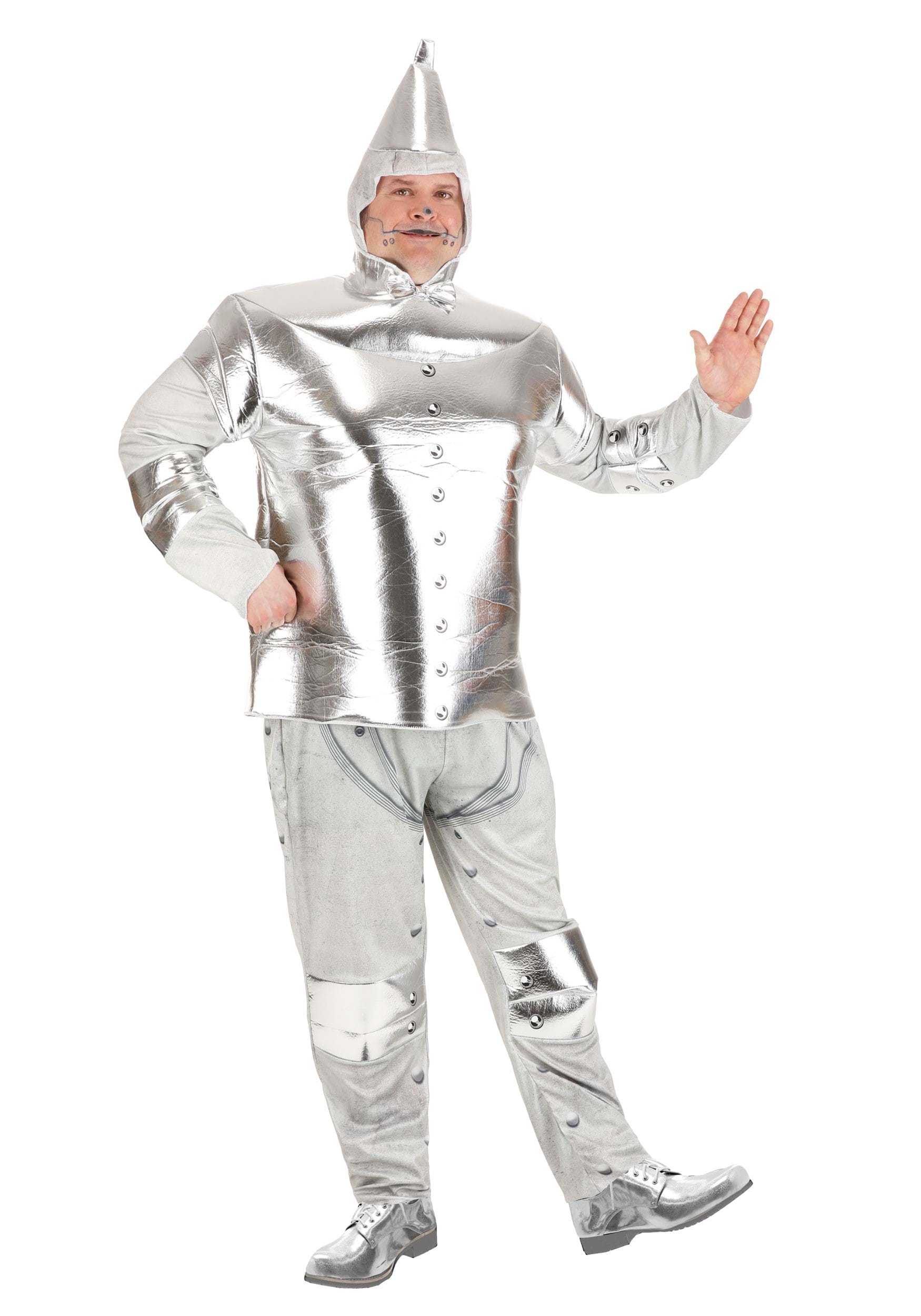 Image of Men's Wizard of Oz Plus Size Adult Tin Man Costume ID JLJLF1013PL-2X