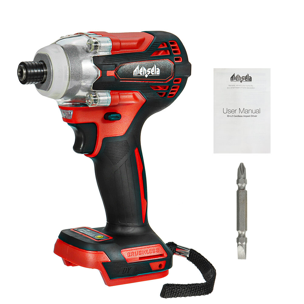 Image of Mensela ID-L2 18V Brushless Impact Driver 480Nm Cordless Electric 1/2 inch Screwdriver for Makita 18V Battery