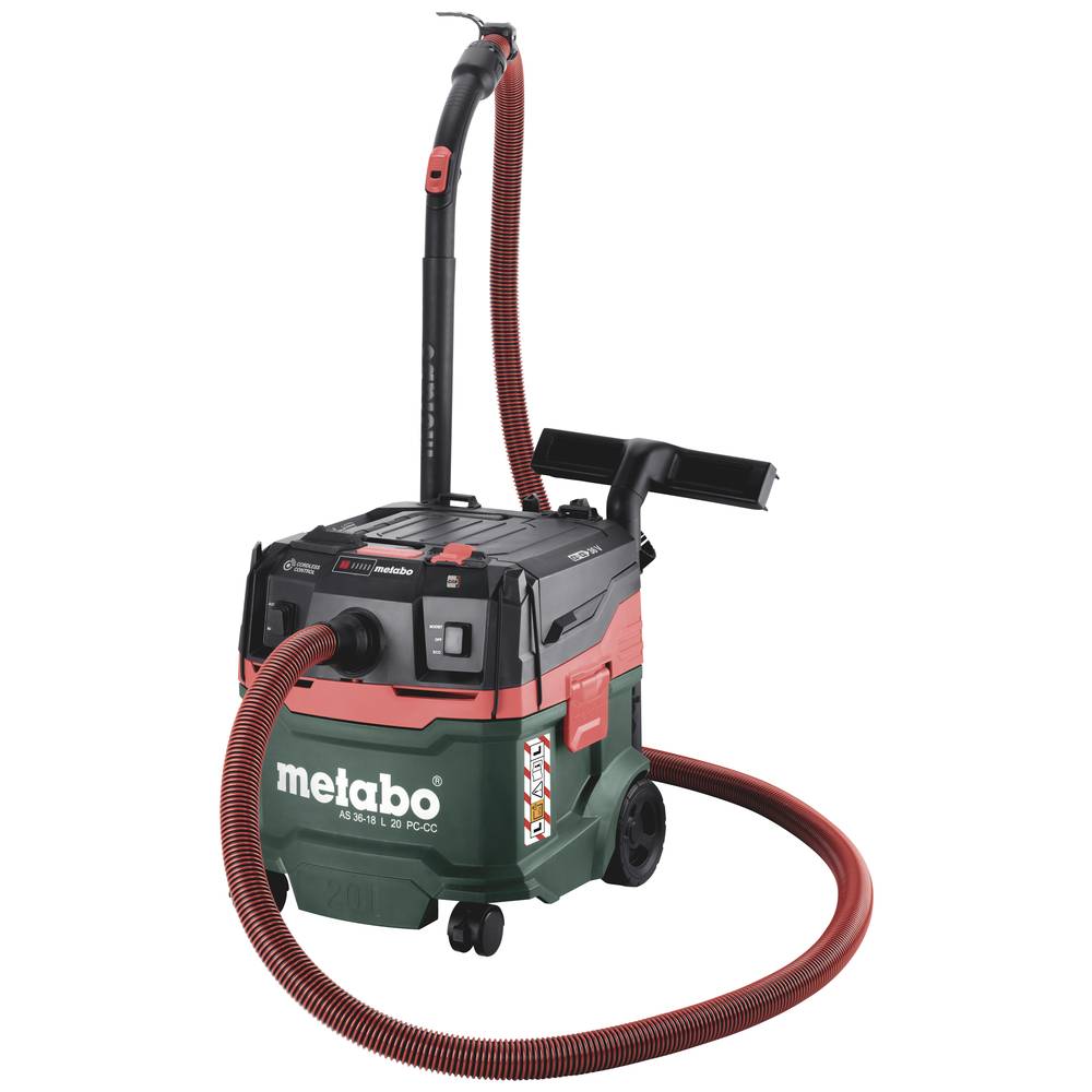 Image of Metabo AS 36-18 L 20 PC-CC 602072850 Cordless vac 20 l Battery not included Charger not included