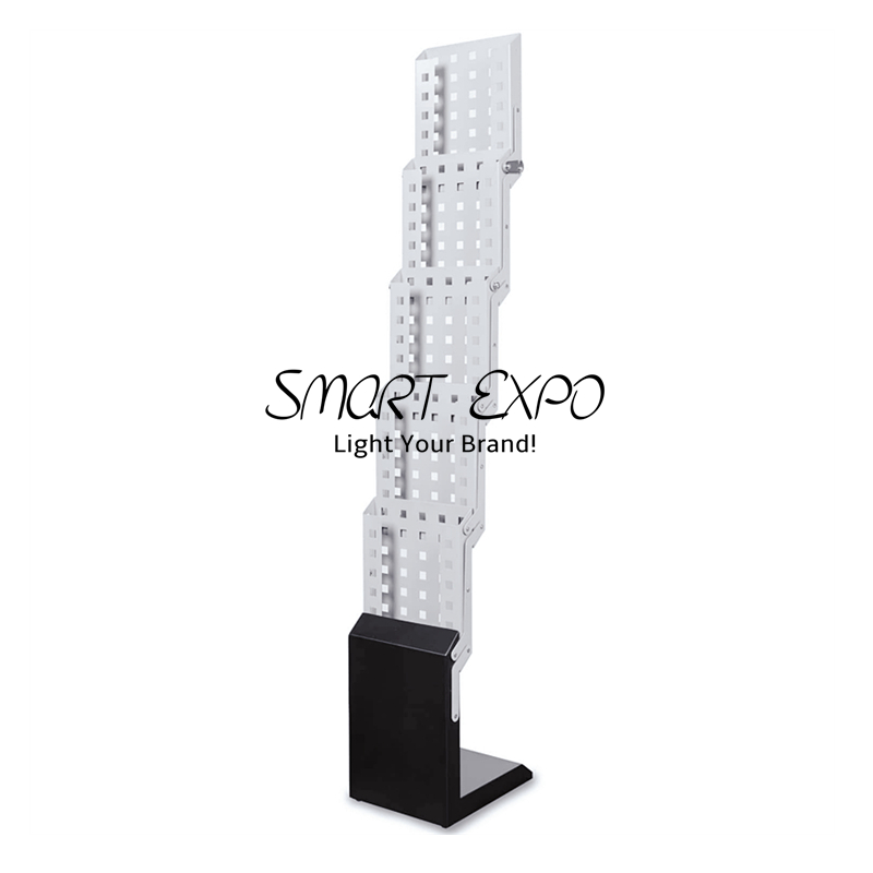 Image of Metal Catalog Exhibition Stand Paper Brochure Advertising Display Rack