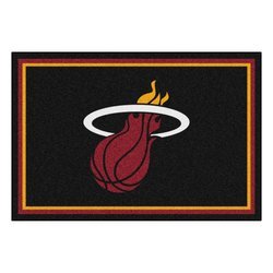 Image of Miami Heat Floor Rug - 5x8