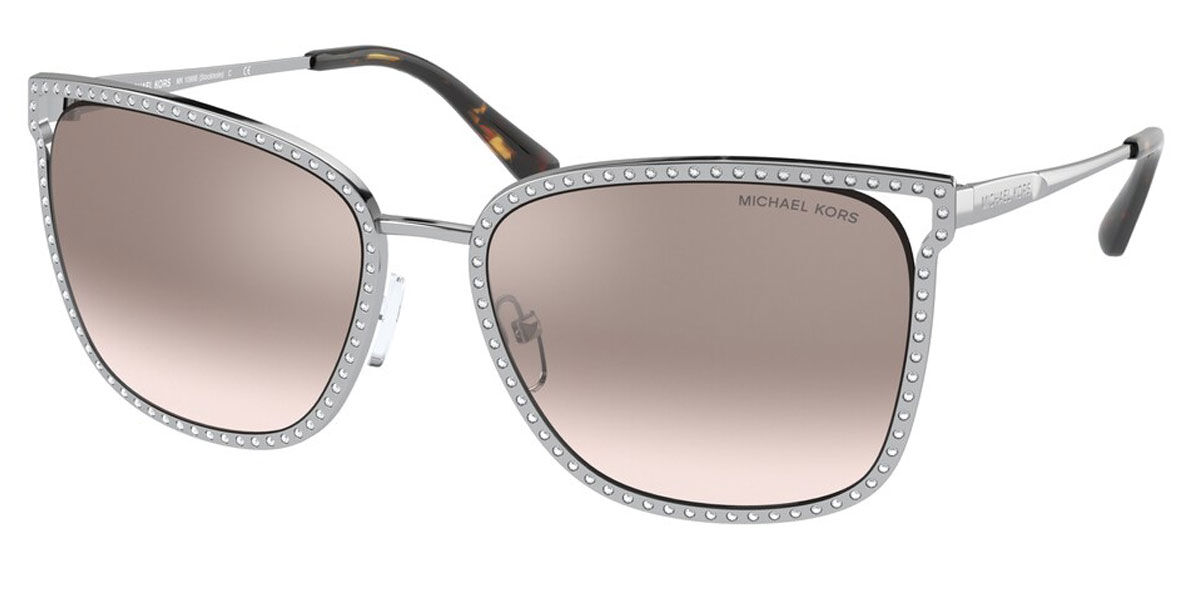 Image of Michael Kors MK1098B STOCKHOLM 11538Z Óculos de Sol Prata Feminino PRT