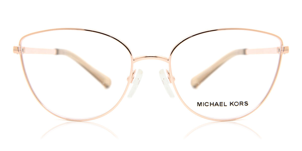 Image of Michael Kors MK3030 BUENA VISTA 1108 Óculos de Grau Rose-Dourados Feminino BRLPT