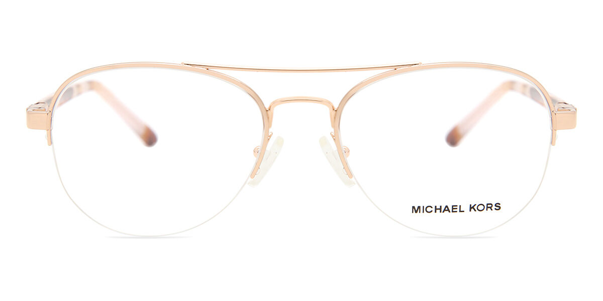 Image of Michael Kors MK3033 KEY WEST 1108 Óculos de Grau Rose-Dourados Masculino BRLPT