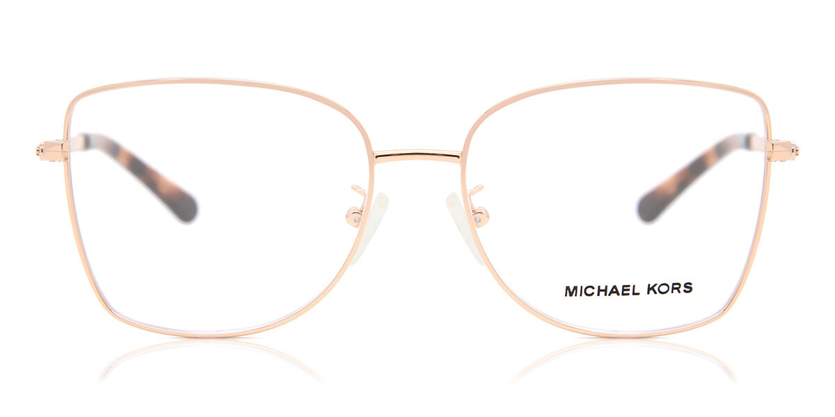 Image of Michael Kors MK3035 MEMPHIS 1108 Óculos de Grau Rose-Dourados Feminino BRLPT