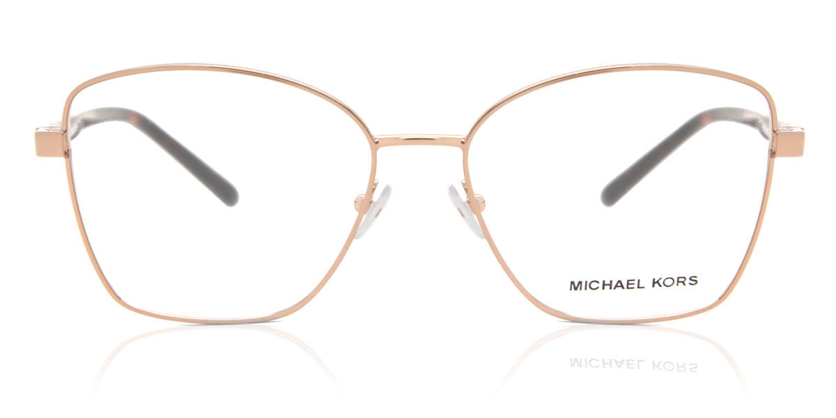 Image of Michael Kors MK3052 STRASBOURG 1108 Óculos de Grau Rose-Dourados Feminino BRLPT