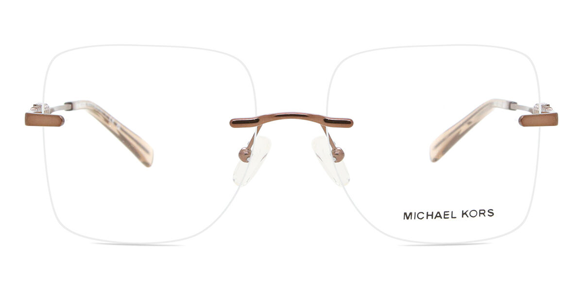 Image of Michael Kors MK3078 GIVERNY 1900 Óculos de Grau Marrons Feminino BRLPT