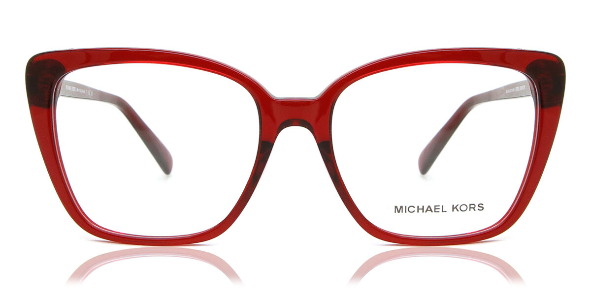 Image of Michael Kors MK4110U AVILA 3955 55 Czerwone Damskie Okulary Korekcyjne PL