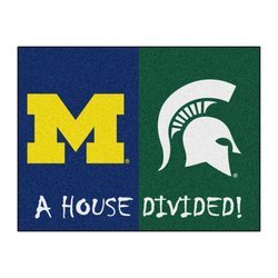 Image of Michigan / Michigan State House Divided All-Star Mat