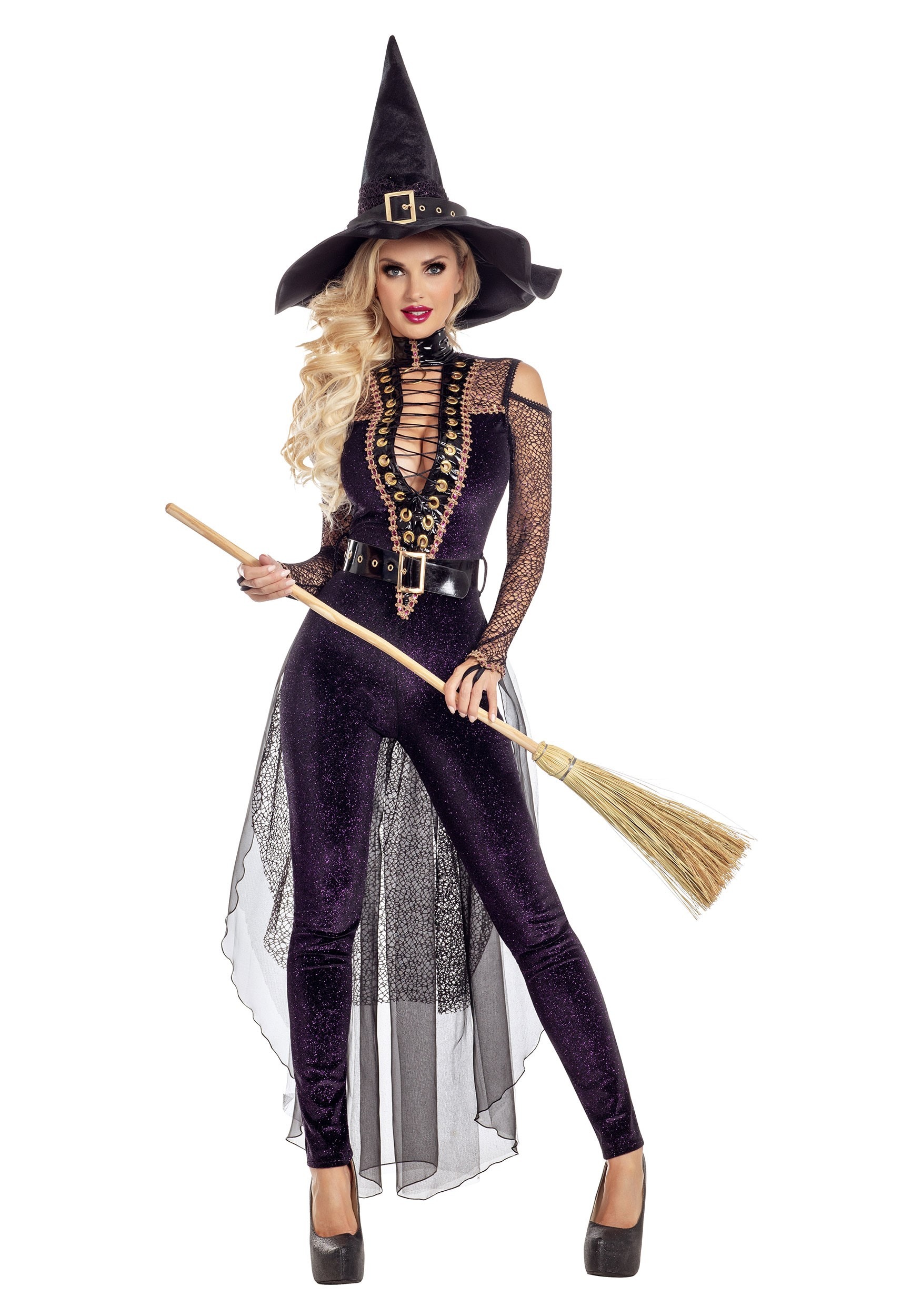 Image of Midnight Violet Witch Women's Costume ID PKPK2050-S