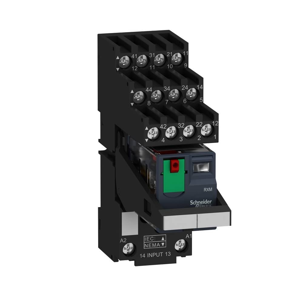 Image of Mini relay Schneider Electric RXM4AB1P7PVS 30 pc(s)