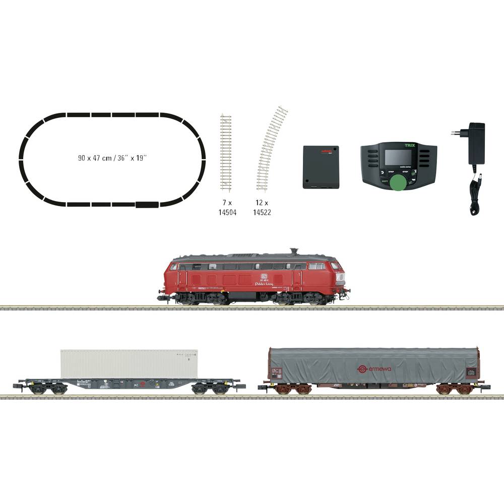 Image of MiniTrix 11161 N Start packing goods train of Railsystems RP GmbH