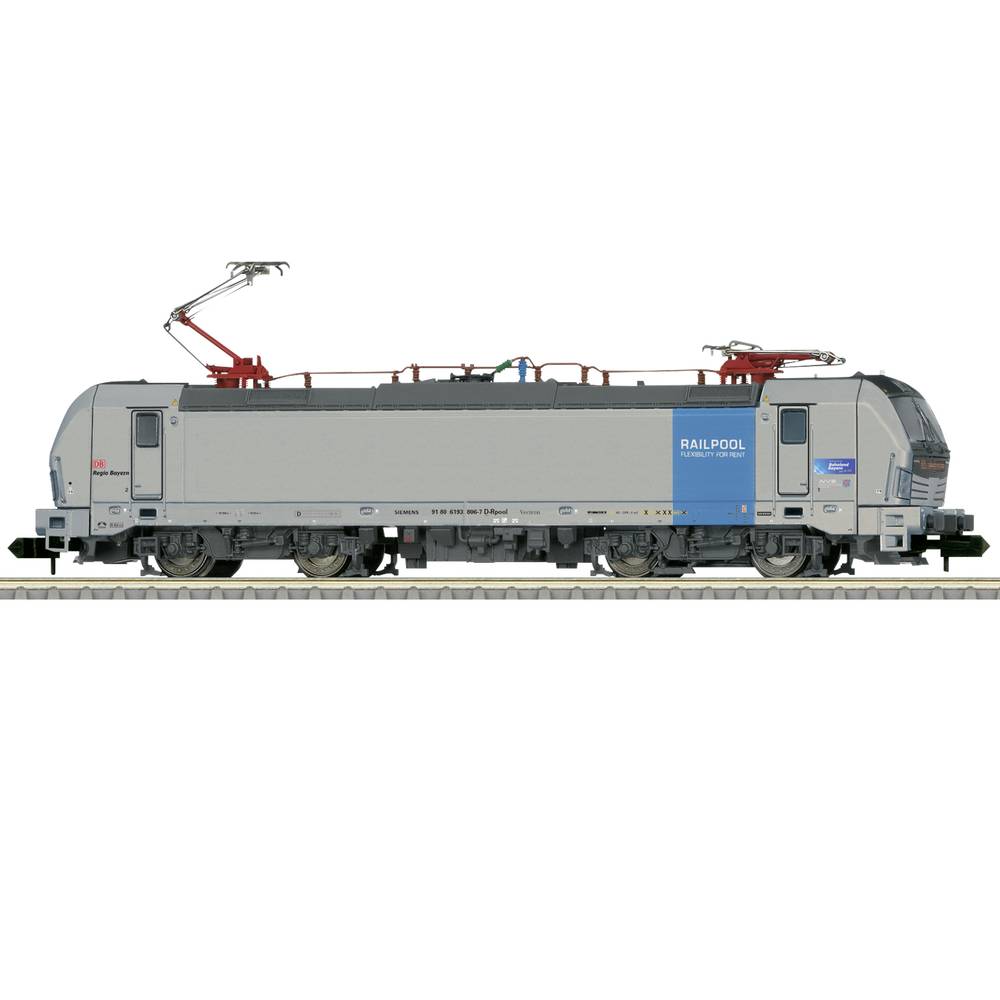 Image of MiniTrix 16833 N series 193 Vectron electric locomotive of Railpool GmbH Munich