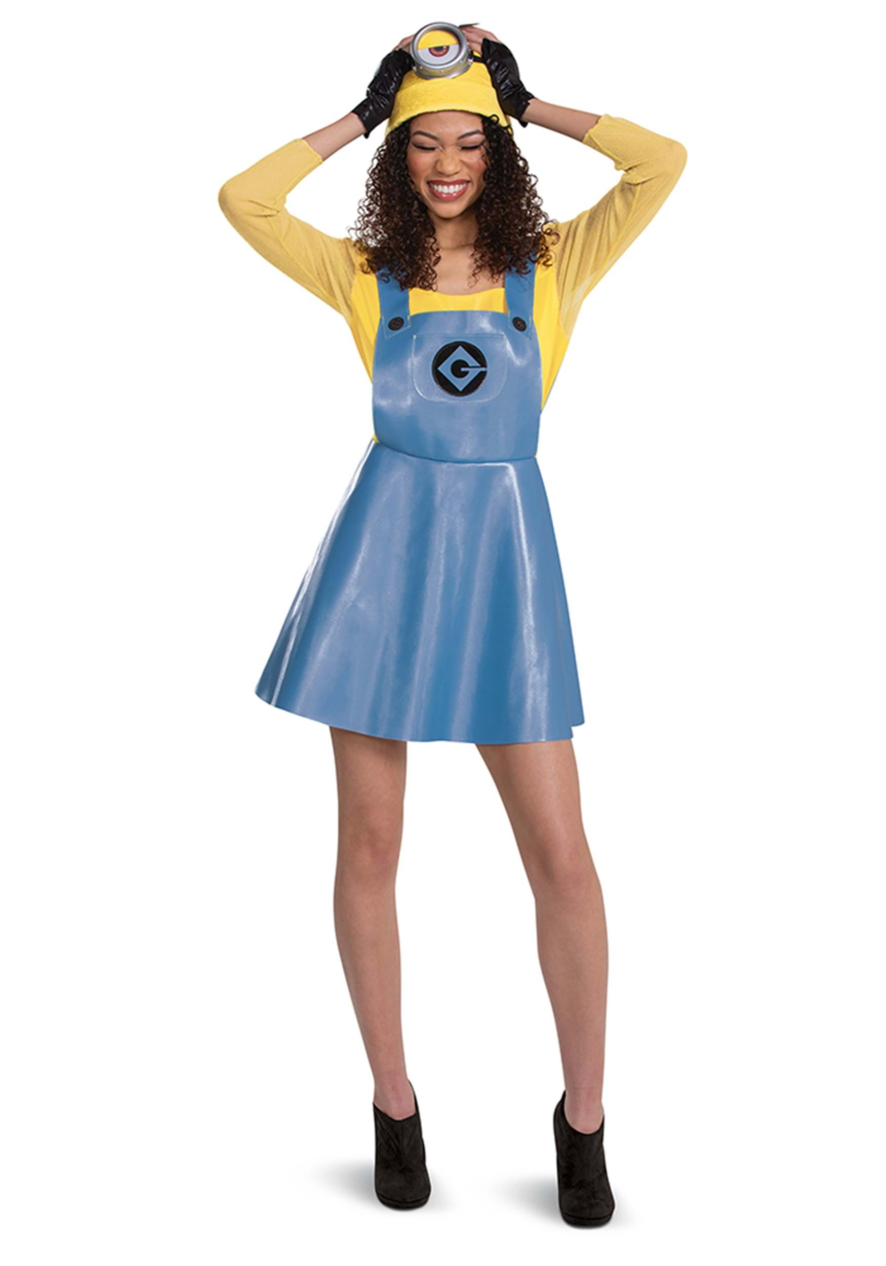 Image of Minion Adult Dress Costume ID DI119119-M