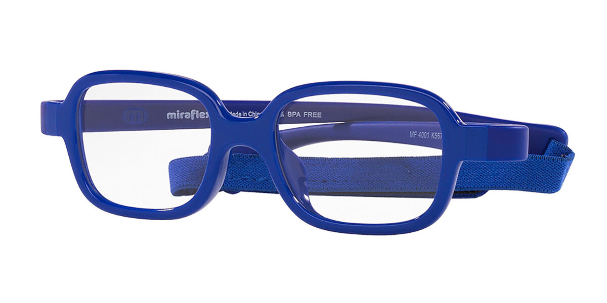 Image of Miraflex MF4001 para Criança K567 Óculos de Grau Azuis para Criança BRLPT