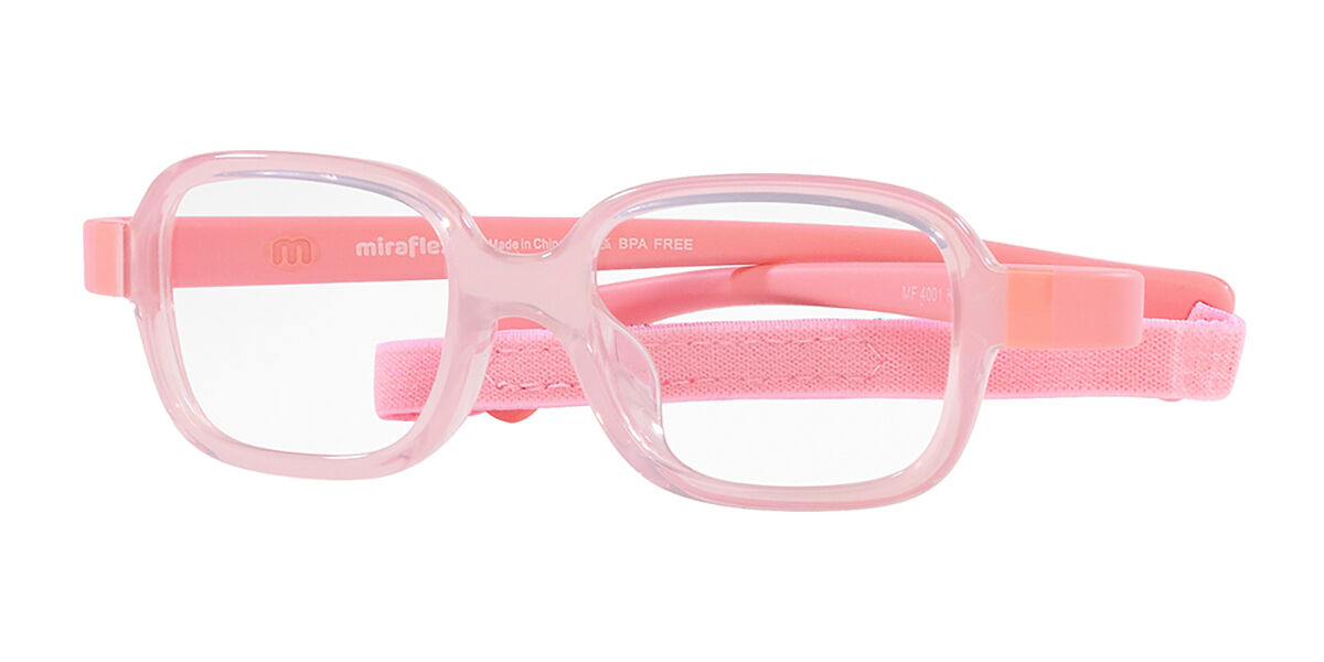 Image of Miraflex MF4001 para Criança K568 Óculos de Grau Cor-de-Rosa para Criança BRLPT