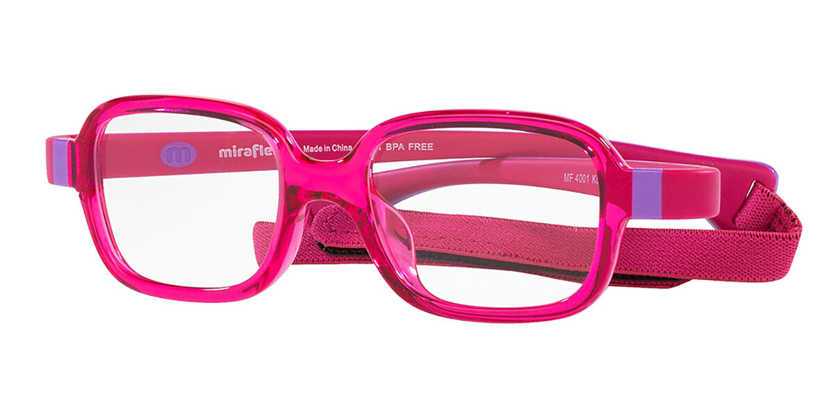 Image of Miraflex MF4001 para Criança K571 Óculos de Grau Cor-de-Rosa para Criança BRLPT