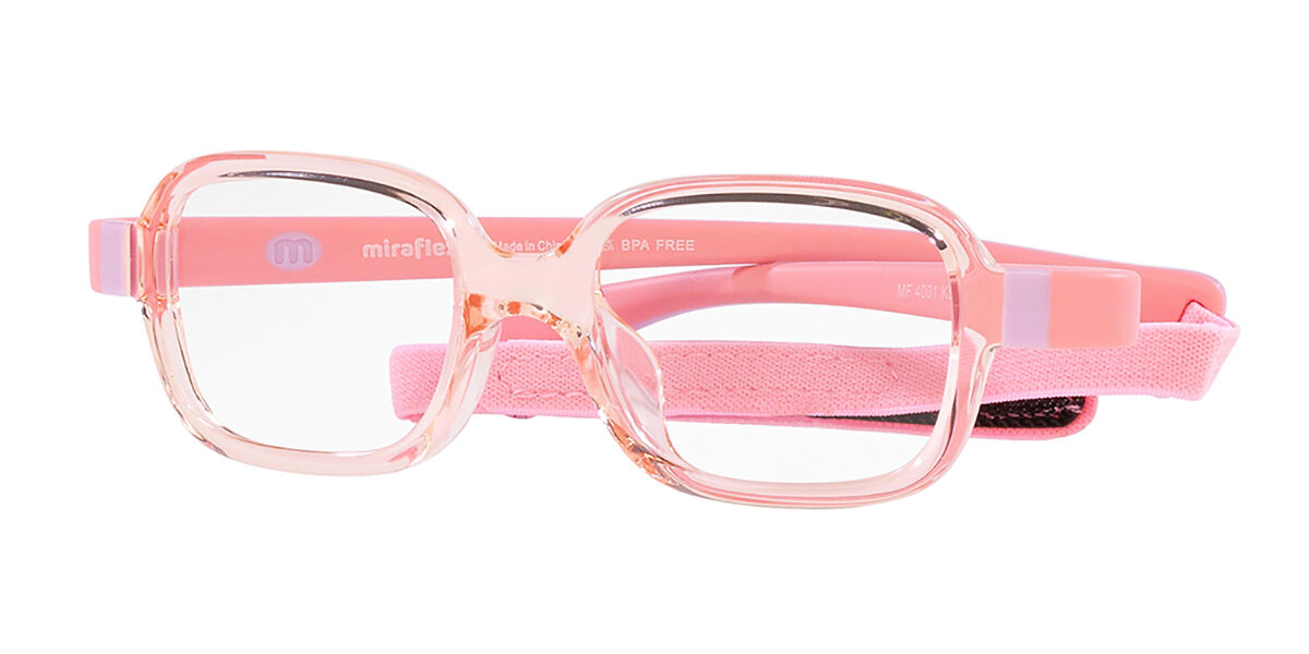 Image of Miraflex MF4001 para Criança K591 Óculos de Grau Cor-de-Rosa para Criança BRLPT