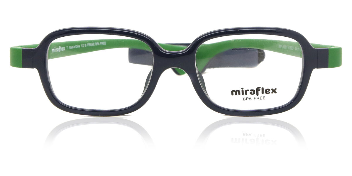 Image of Miraflex MF4001 para Criança K593 Óculos de Grau Azuis para Criança BRLPT