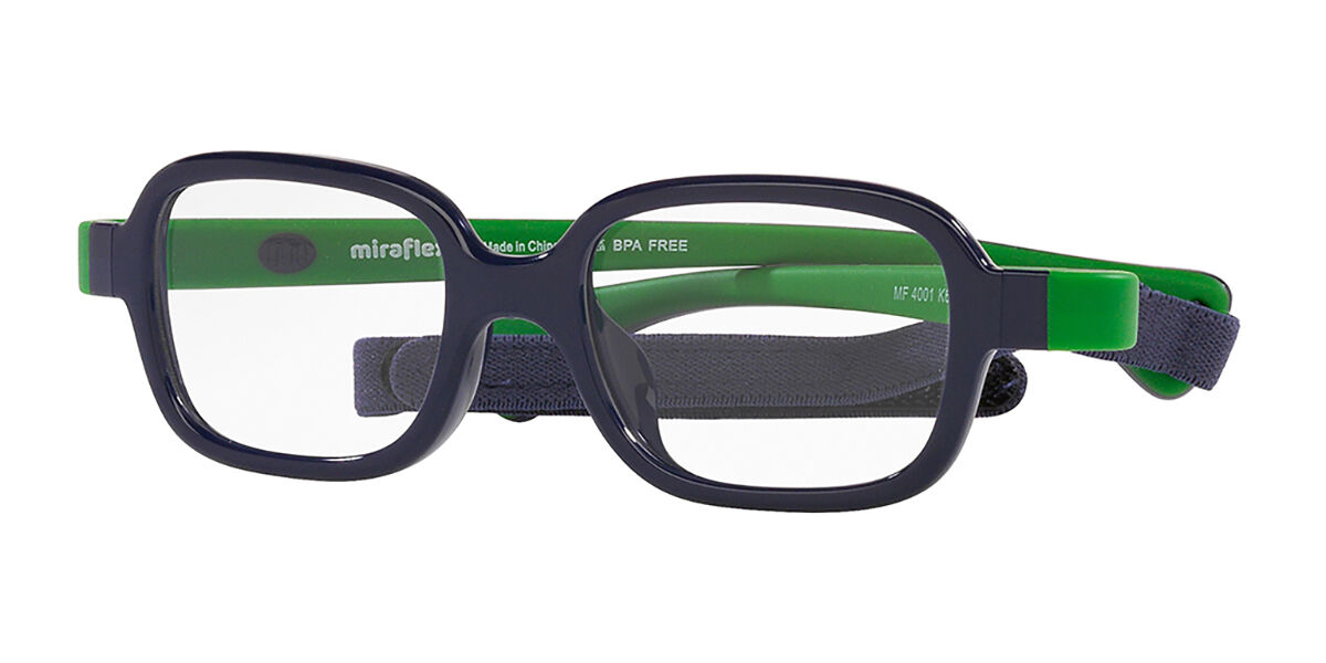 Image of Miraflex MF4001 para Criança K602 Óculos de Grau Azuis para Criança BRLPT