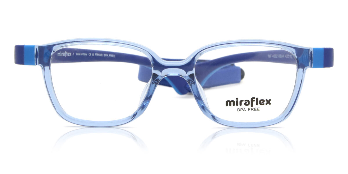 Image of Miraflex MF4002 para Criança K604 Óculos de Grau Azuis para Criança BRLPT