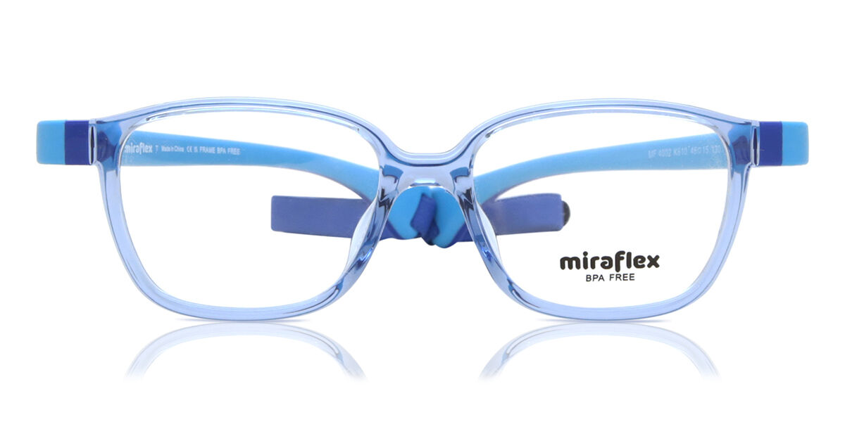 Image of Miraflex MF4002 para Criança K610 Óculos de Grau Azuis para Criança BRLPT