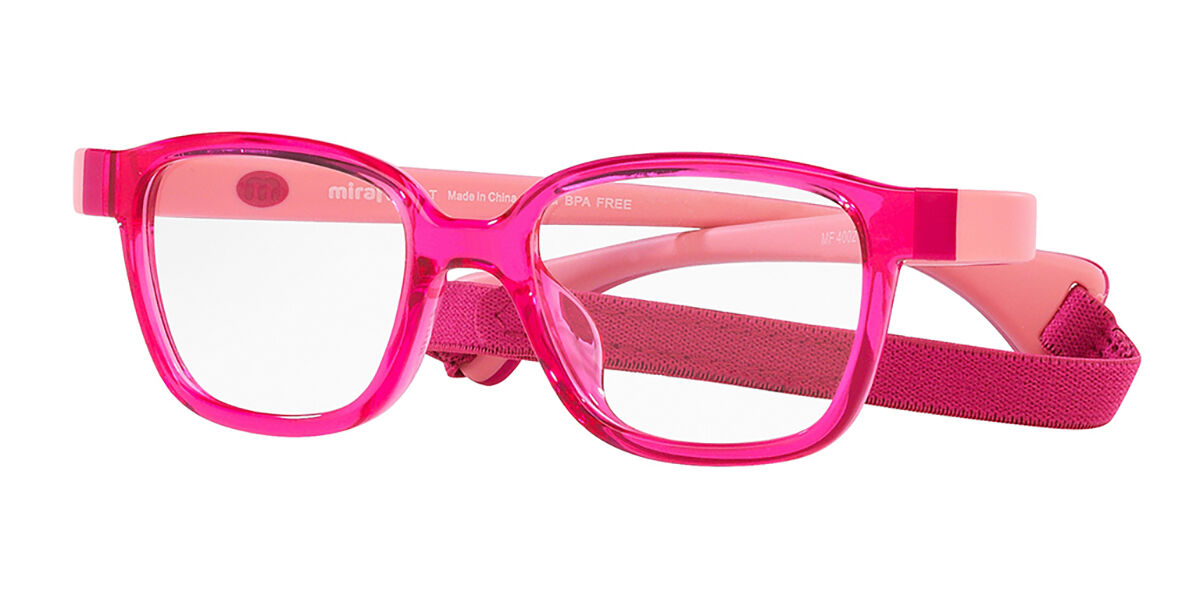 Image of Miraflex MF4002 para Criança K612 Óculos de Grau Cor-de-Rosa para Criança BRLPT