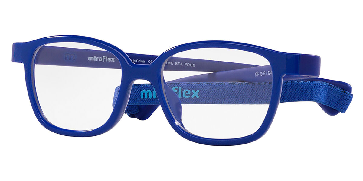 Image of Miraflex MF4002 para Criança L124 Óculos de Grau Azuis para Criança BRLPT