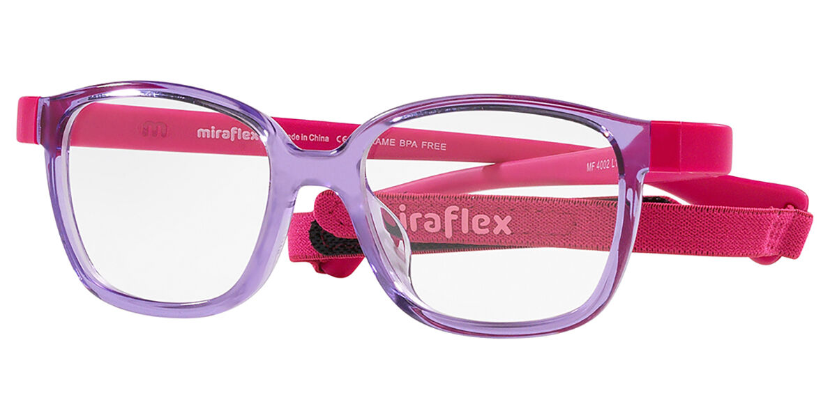 Image of Miraflex MF4002 para Criança L125 Óculos de Grau Purple para Criança BRLPT