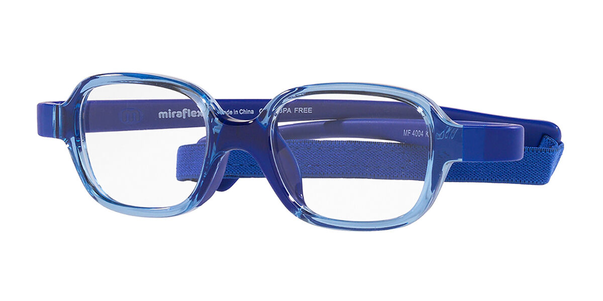 Image of Miraflex MF4004 Enfant K622 42 Lunettes De Vue Enfant Bleues (Seulement Monture) FR