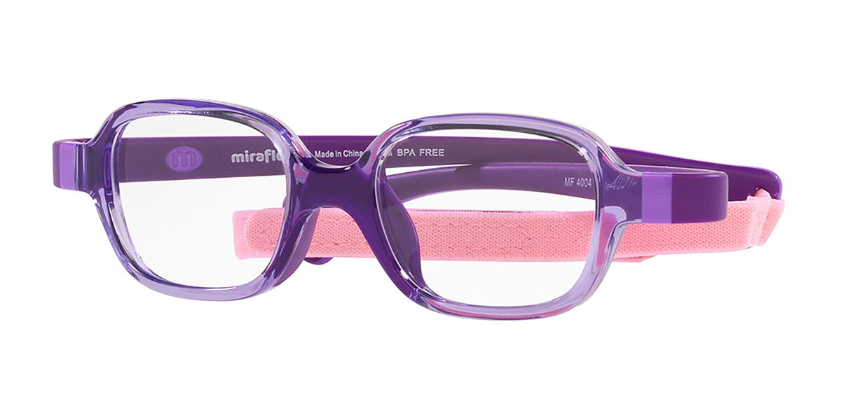 Image of Miraflex MF4004 para Criança K617 Óculos de Grau Purple para Criança BRLPT