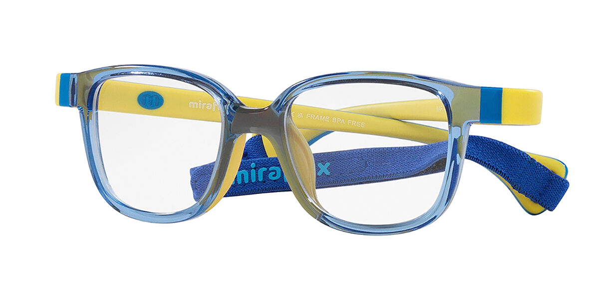 Image of Miraflex MF4005 para Criança K580 Óculos de Grau Azuis para Criança BRLPT