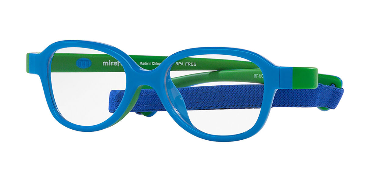 Image of Miraflex MF4006 para Criança K590 Óculos de Grau Azuis para Criança BRLPT