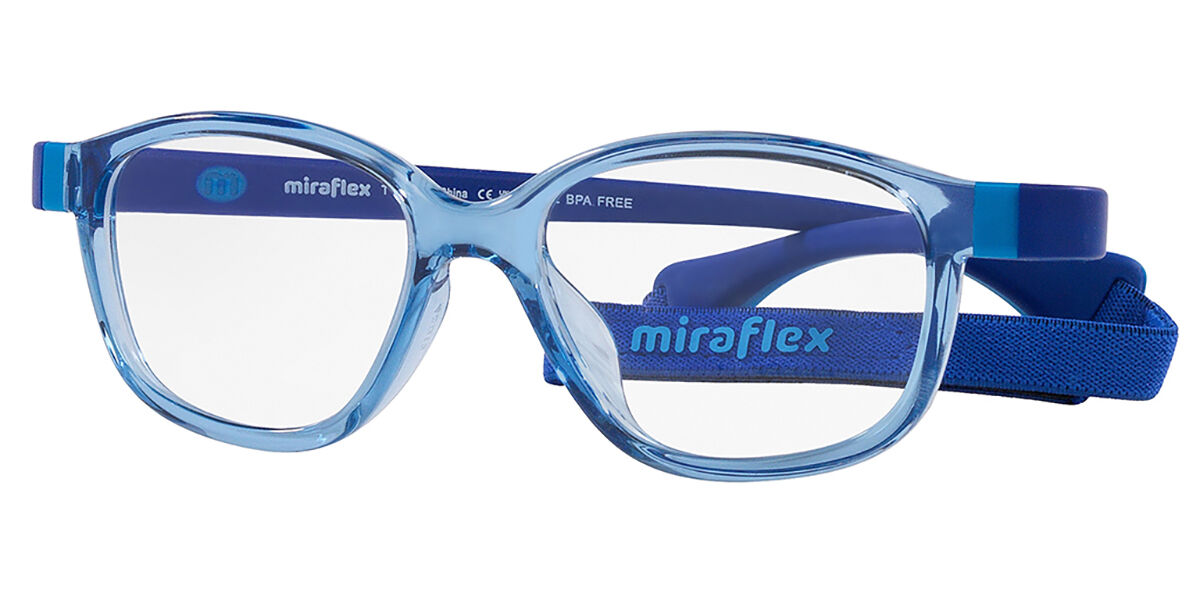 Image of Miraflex MF4007 para Criança L134 Óculos de Grau Azuis para Criança BRLPT