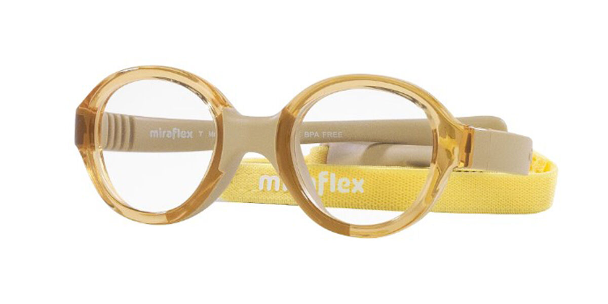 Image of Miraflex MF4020 Dzieciece M096 32 Brazowe Dzieciece Okulary Korekcyjne PL