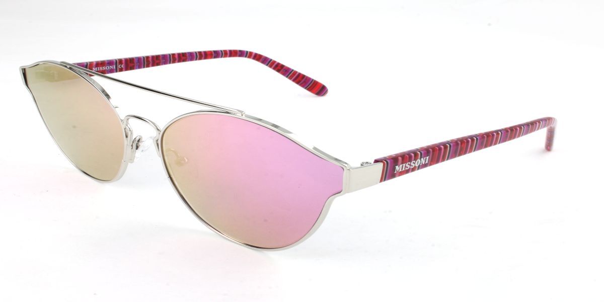 Image of Missoni MI 872 S02S Óculos de Sol Prata Masculino BRLPT