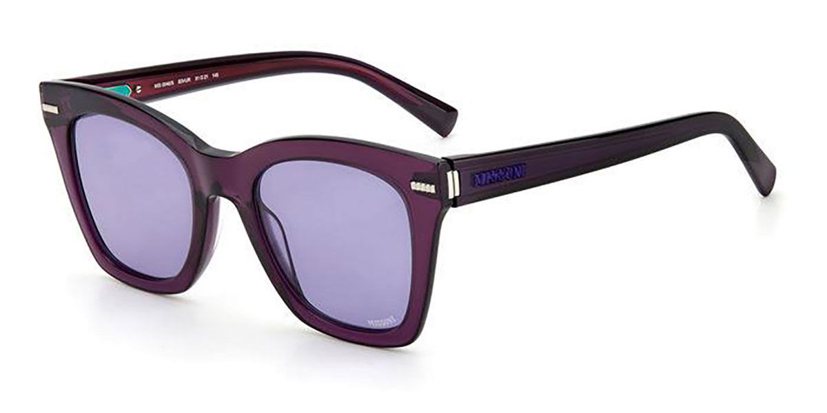 Image of Missoni MIS 0046/S B3V/UR Óculos de Sol Purple Feminino BRLPT