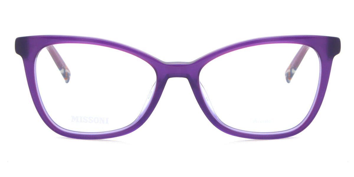 Image of Missoni MIS 0060 B3V 54 Lunettes De Vue Femme Purple (Seulement Monture) FR