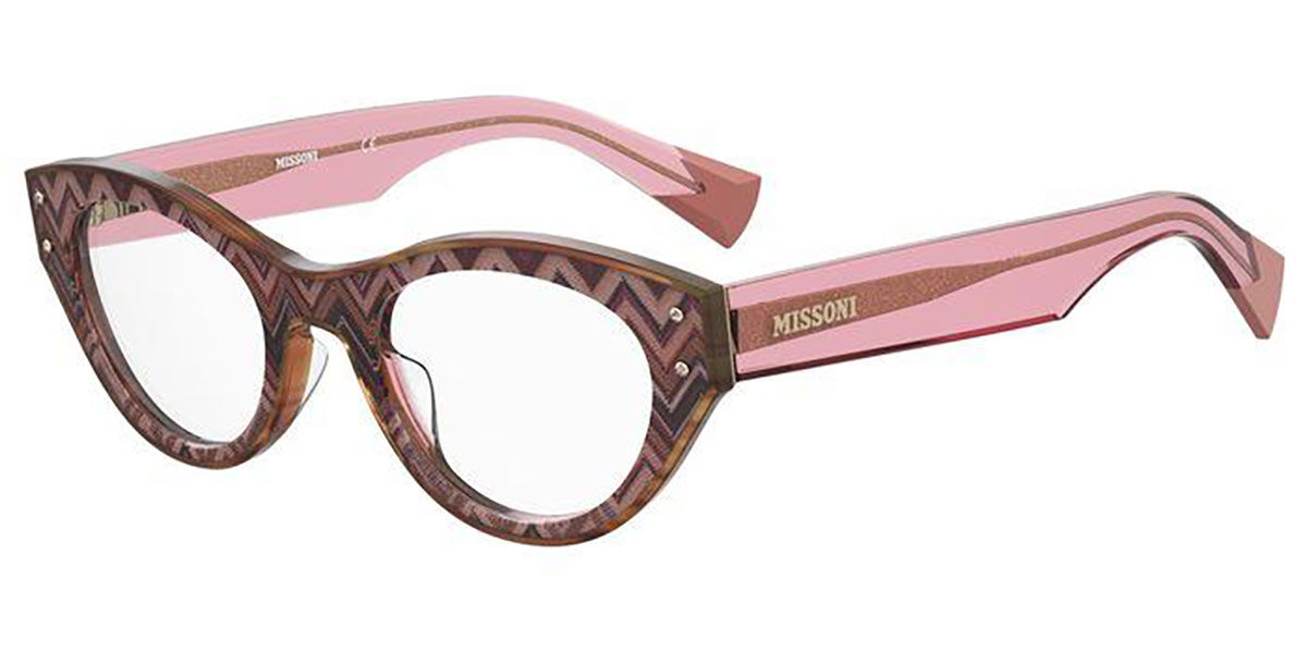 Image of Missoni MIS 0066 L93 Óculos de Grau Marrons Feminino BRLPT