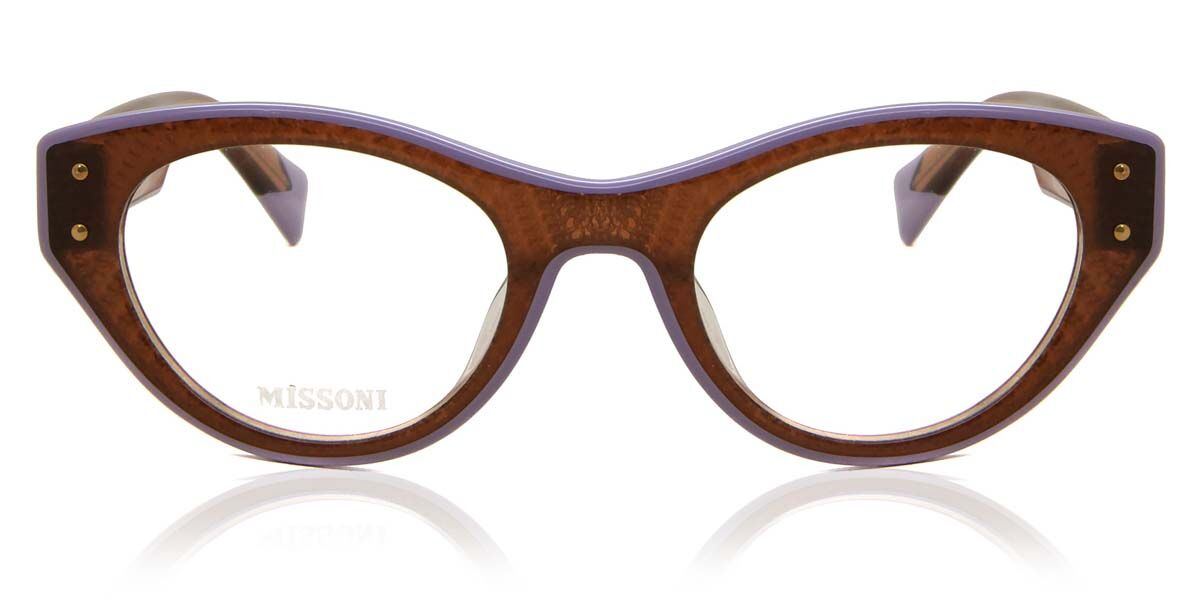 Image of Missoni MIS 0066 W6O 49 Brazowe Damskie Okulary Korekcyjne PL