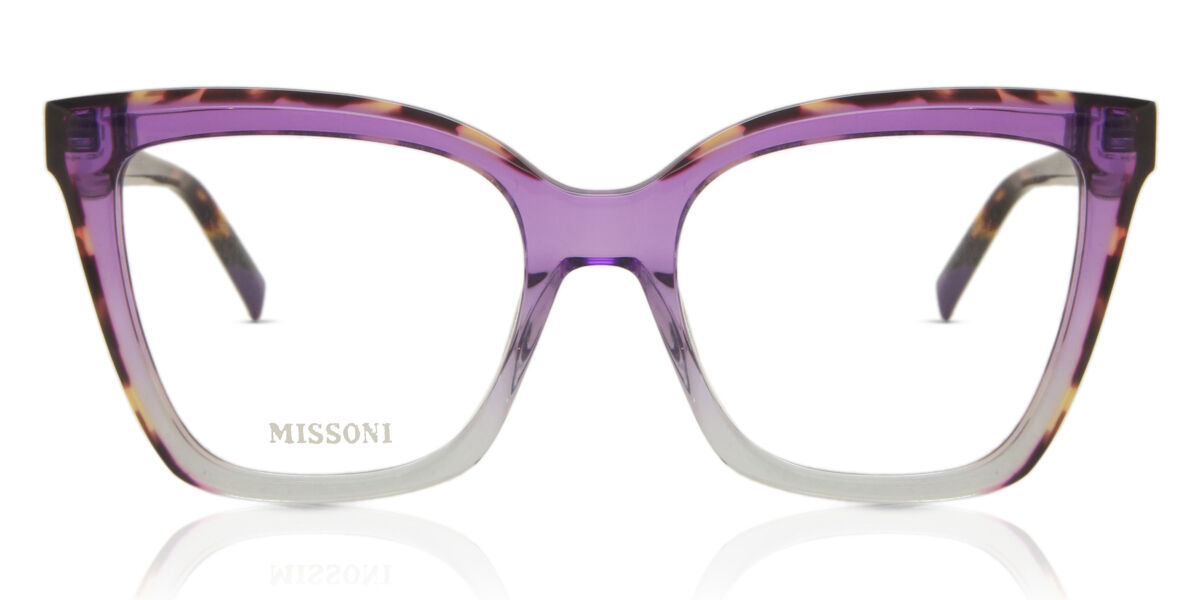 Image of Missoni MIS 0092 HKZ 54 Lunettes De Vue Femme Purple (Seulement Monture) FR