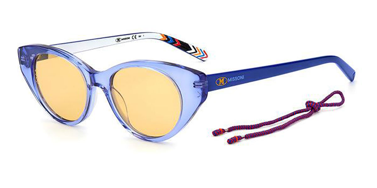 Image of Missoni MMI 0004/S PJP/HO 50 Lunettes De Soleil Femme Bleues FR