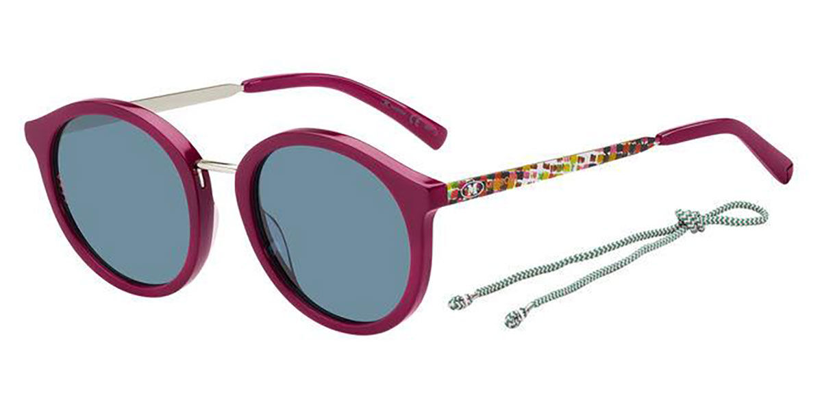 Image of Missoni MMI 0028/S 8CQ/KU 52 Lunettes De Soleil Femme Purple FR