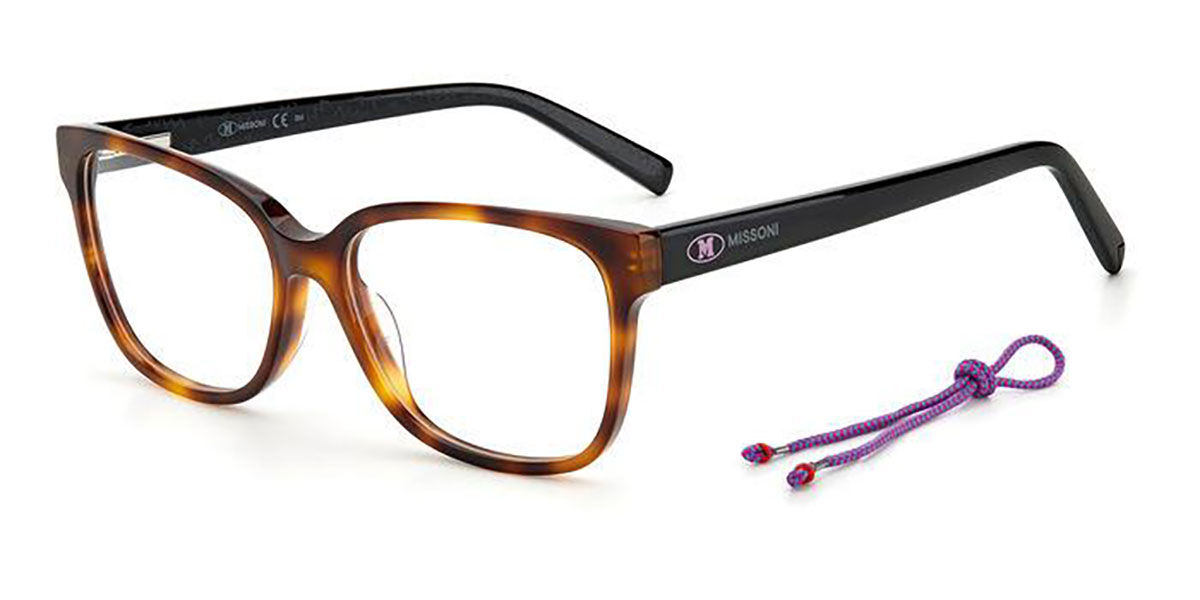 Image of Missoni MMI 0073 581 Óculos de Grau Tortoiseshell Feminino BRLPT